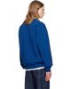 Helmut Lang Helmut Lang Blue Varsity Crew Sweatshirt - 3