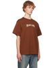 Helmut Lang Helmut Lang Brown Ticket T-shirt - 2