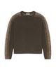 Helmut Lang Helmut Lang Brush Stripe Crewneck Wool Sweater - 6