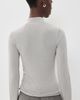 Helmut Lang Helmut Lang Button Sweater Light Grey - 3