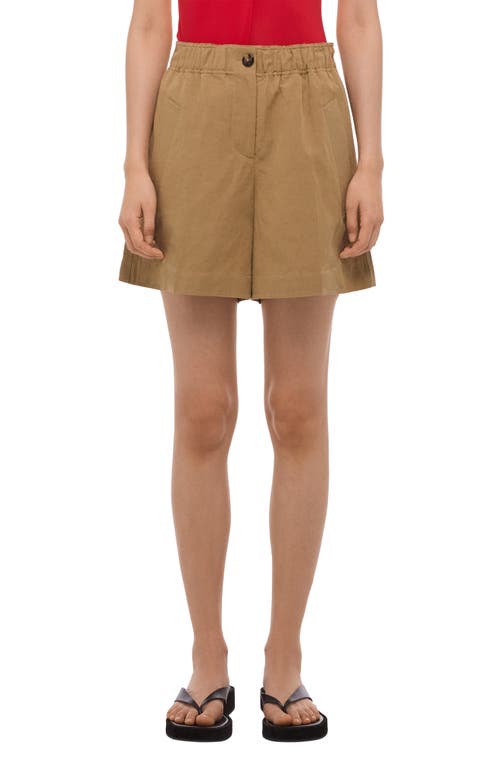 Helmut Lang Helmut Lang Cotton & Linen Shorts