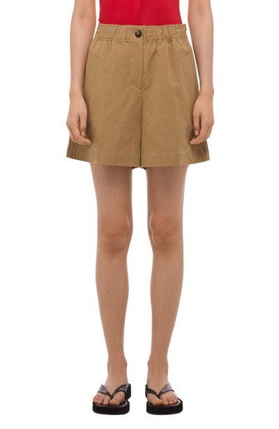 Helmut Lang Helmut Lang Cotton & Linen Shorts