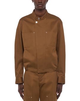Helmut Lang Helmut Lang Cotton Moto Pocket Trucker Jacket
