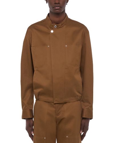 Helmut Lang Helmut Lang Cotton Moto Pocket Trucker Jacket