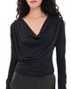 Helmut Lang Helmut Lang Cowl Top Black - 1