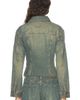 Helmut Lang Helmut Lang Crop Tucker Denim Jacket - 4