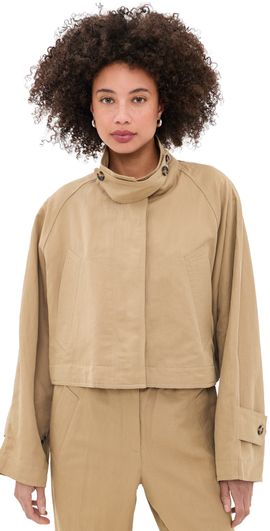 Helmut Lang Helmut Lang Cropped Trench Coat Trench