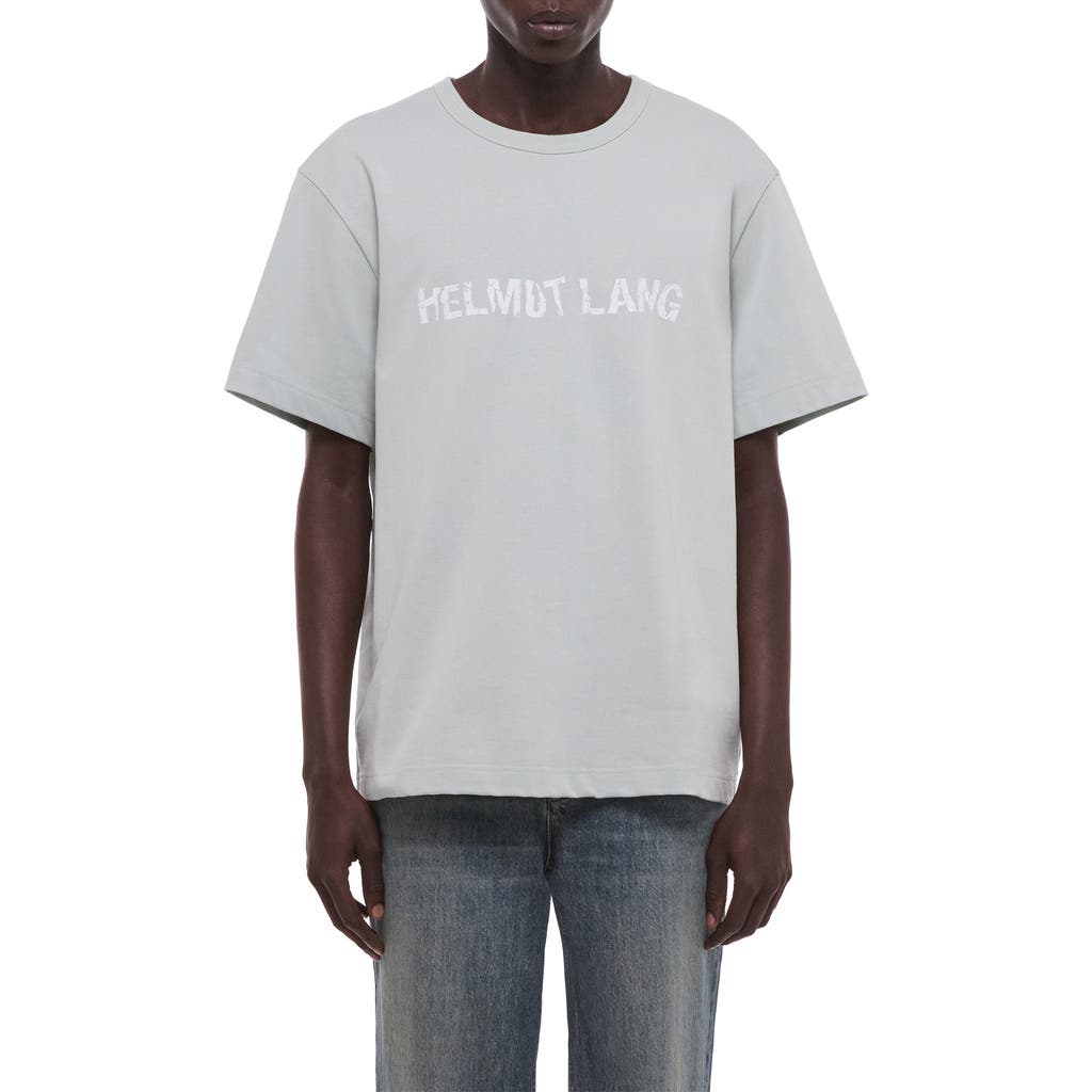 Helmut Lang Helmut Lang Crumpled Logo Graphic T-Shirt