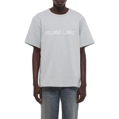 Helmut Lang Helmut Lang Crumpled Logo Graphic T-Shirt
