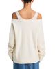 Helmut Lang Helmut Lang Double Layer V Neck Woolen Sweater - 3