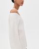 Helmut Lang Helmut Lang Double Layered Wool Sweater Ivory - 4