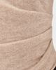 Helmut Lang Helmut Lang Draped Wool Top Oatmeal Melange - 6