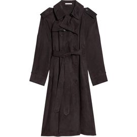 Helmut Lang Helmut Lang Fluid Microsuede Trench Coat