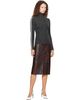 Helmut Lang Helmut Lang Gray Wool Mock-Neck Sweater - 4