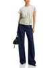 Helmut Lang Helmut Lang High Rise Saddle Jean in Rinse Indigo - 2