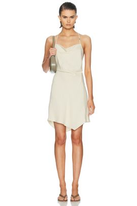 Helmut Lang Helmut Lang Knot Slip Washed Dress