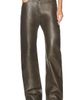 Helmut Lang Helmut Lang Leather Bootcut Pant - 1