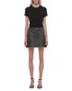Helmut Lang Helmut Lang Leather Moto Mini Skirt - 2