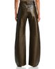Helmut Lang Helmut Lang Leather Relax Bootcut Pants - 3