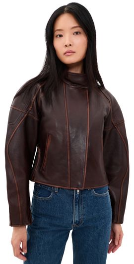 Helmut Lang Helmut Lang Leather Saddle Jacket Saddle