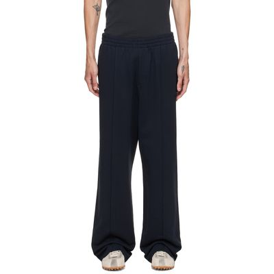 Helmut Lang Helmut Lang Navy Logo Sweatpants