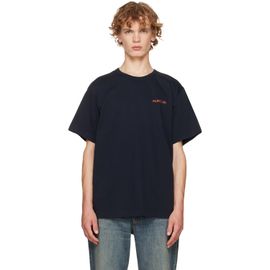 Helmut Lang Helmut Lang Navy Logo T-shirt