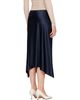 Helmut Lang Helmut Lang Navy Silk Slip Midi Skirt - 3
