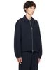 Helmut Lang Helmut Lang Navy Terry Zip Jacket - 2