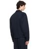 Helmut Lang Helmut Lang Navy Terry Zip Jacket - 3