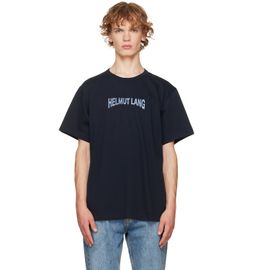 Helmut Lang Helmut Lang Navy Ticket T-shirt