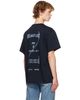 Helmut Lang Helmut Lang Navy Ticket T-shirt - 3