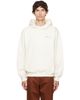 Helmut Lang Helmut Lang Off-White Logo Hoodie - 1