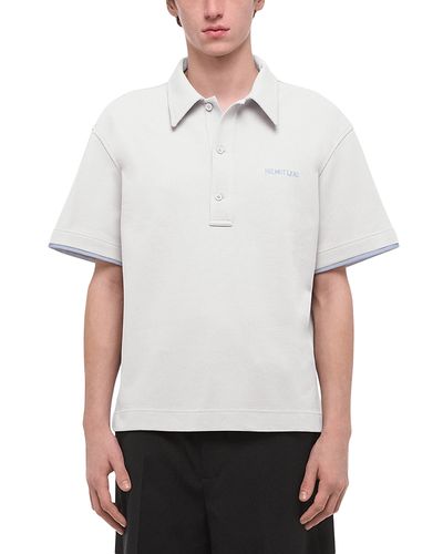 Helmut Lang Helmut Lang Pique Polo Shirt