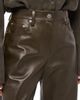 Helmut Lang Helmut Lang Relaxed Bootcut Leather Pants - 4