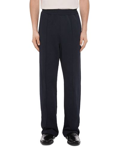 Helmut Lang Helmut Lang Relaxed Fit Compact French Terry Logo Sweatpants