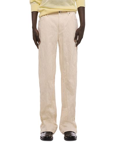 Helmut Lang Helmut Lang Relaxed Fit Crushed Pants
