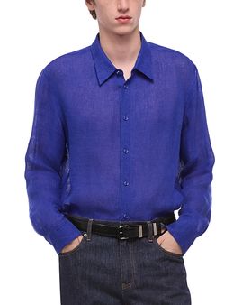 Helmut Lang Helmut Lang Relaxed Fit Gauze Shirt