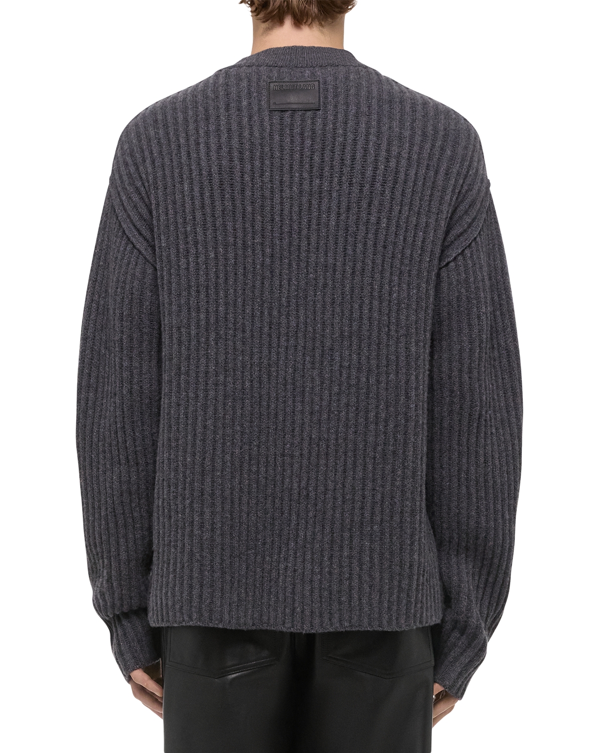 Helmut Lang - Relaxed Fit Ribbed Cardigan Sweater