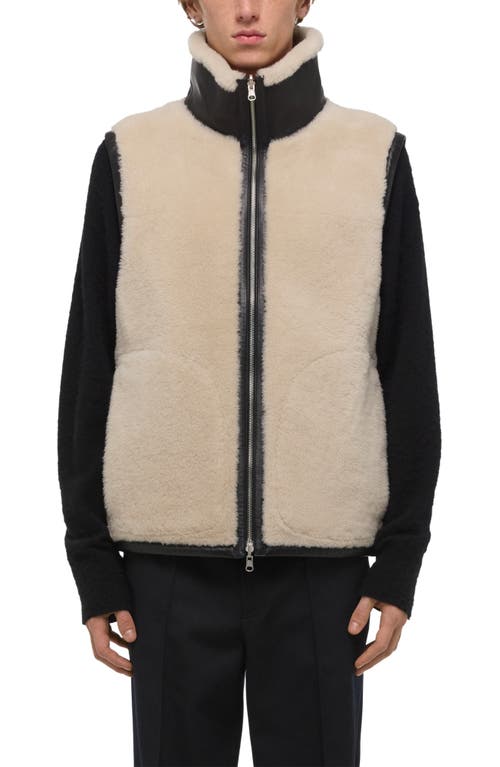 Helmut Lang Helmut Lang Reversible Genuine Shearling Vest