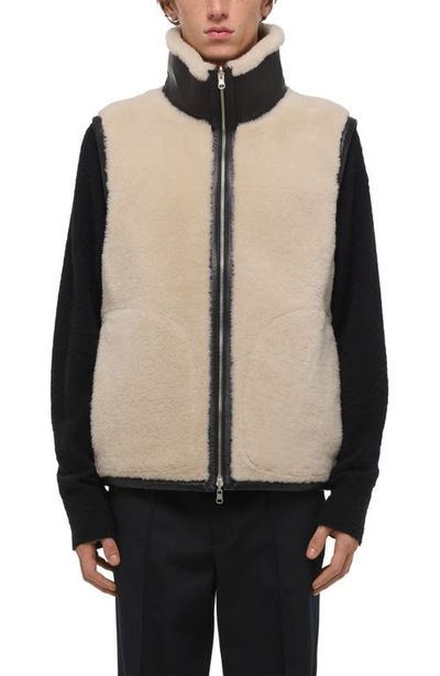 Helmut Lang Helmut Lang Reversible Genuine Shearling Vest