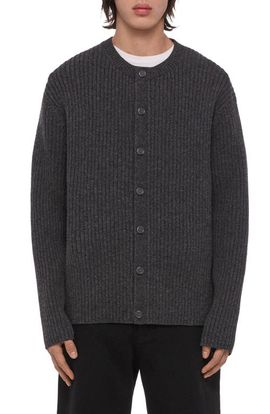 Helmut Lang Helmut Lang Ribbed Wool Cardigan