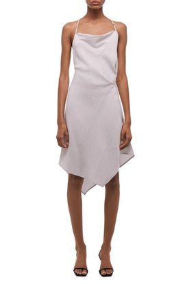 Helmut Lang Helmut Lang Scarf Hem Knot Slipdress
