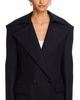 Helmut Lang Helmut Lang Sculptural Double Breasted Coat - 6