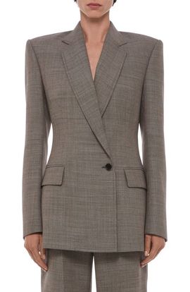 Helmut Lang Helmut Lang Sculptural One-Button Blazer