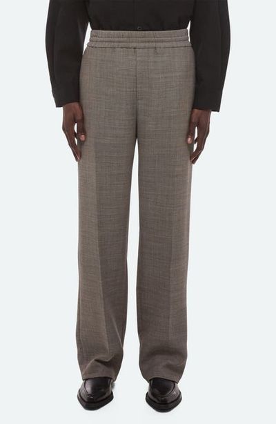 Helmut Lang Helmut Lang Sharkskin Elastic Waist Trousers