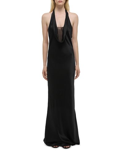 Helmut Lang - Silk Halter Dress
