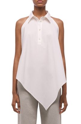Helmut Lang Helmut Lang Sleeveless Cotton Shirt