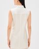 Helmut Lang Helmut Lang Sleeveless Shirt Dress White/Soft White - 3