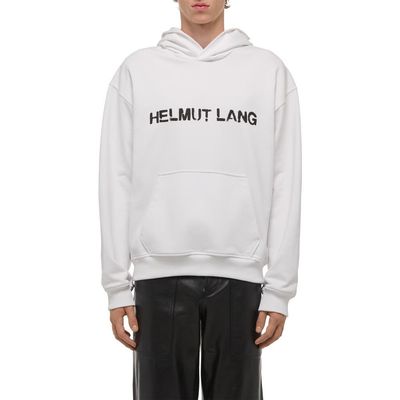Helmut Lang Helmut Lang Stencil Logo Graphic Hoodie