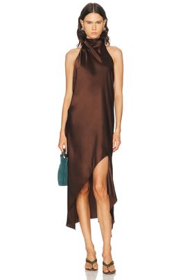Helmut Lang Helmut Lang Tie Neck Dress